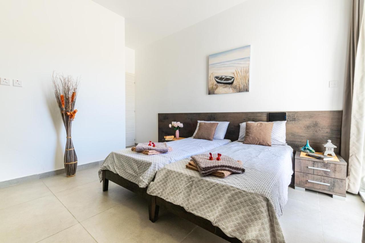 Spacious Brand New Apartment Hc Balcony 3 Bdr 2 Bth Bugibba St. Paul's Bay Esterno foto