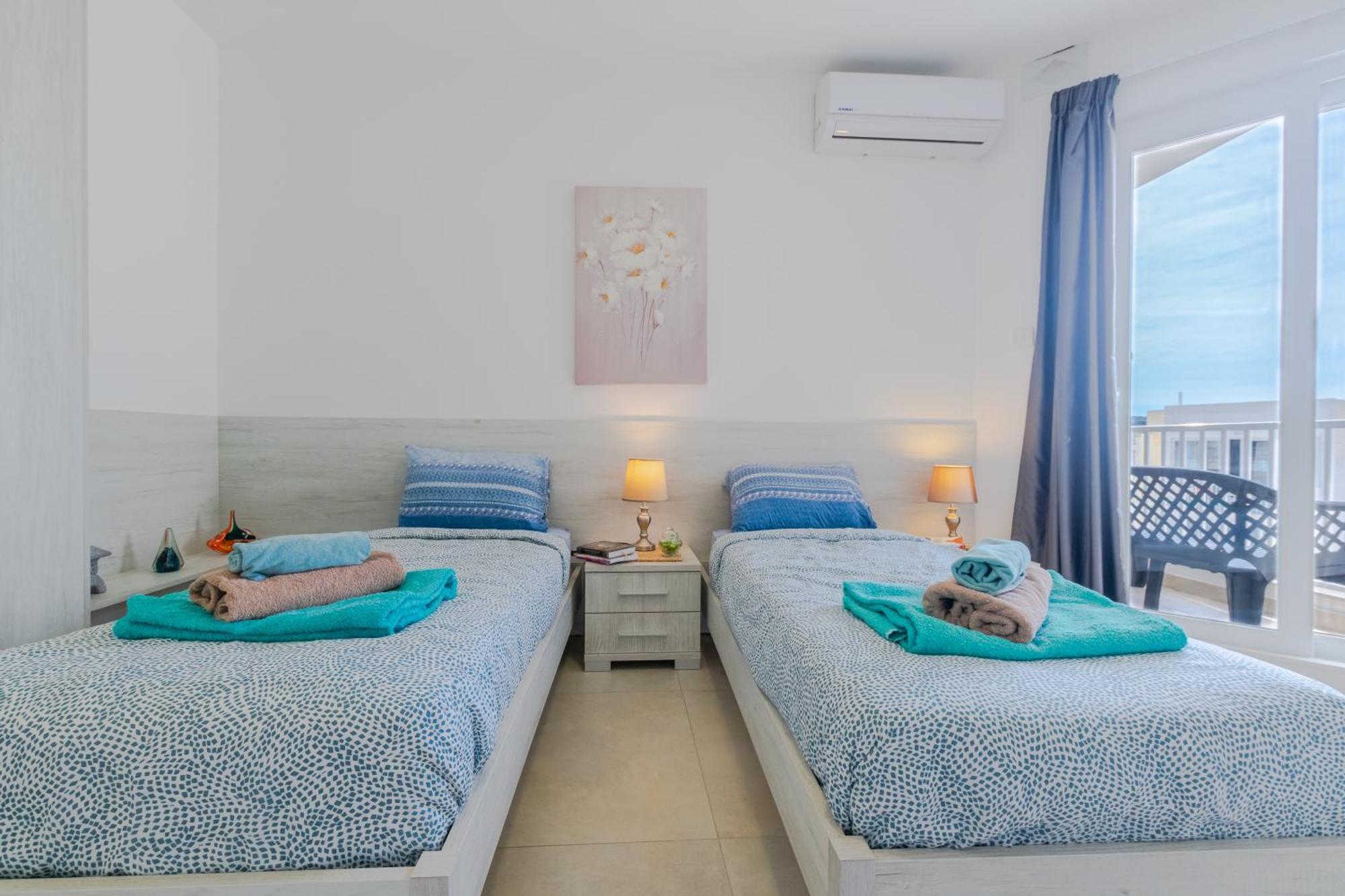 Spacious Brand New Apartment Hc Balcony 3 Bdr 2 Bth Bugibba St. Paul's Bay Esterno foto