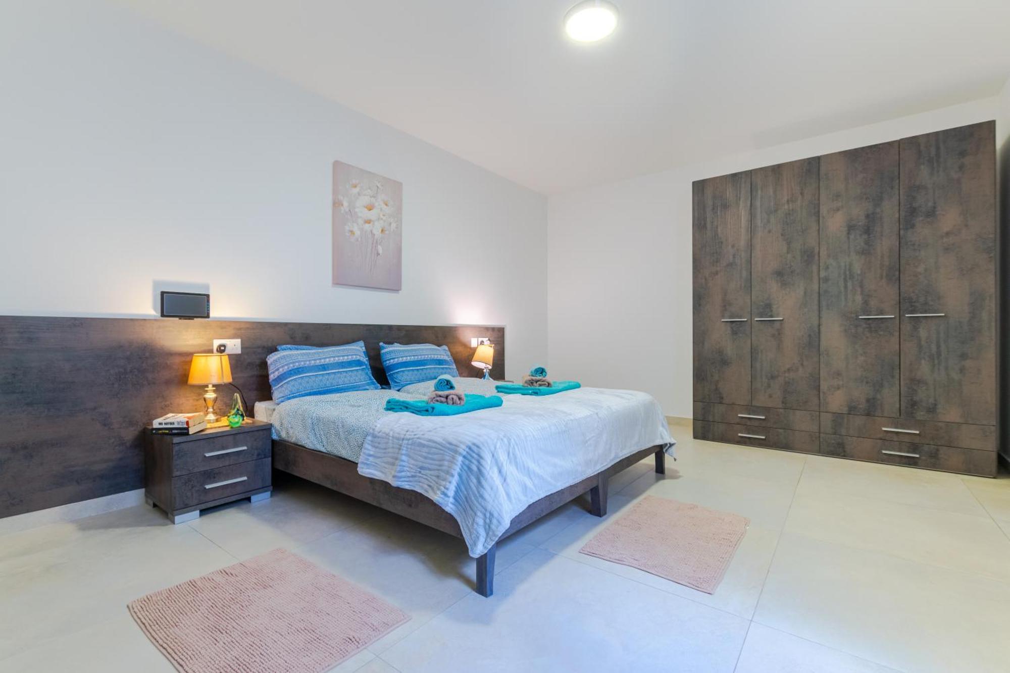 Spacious Brand New Apartment Hc Balcony 3 Bdr 2 Bth Bugibba St. Paul's Bay Esterno foto