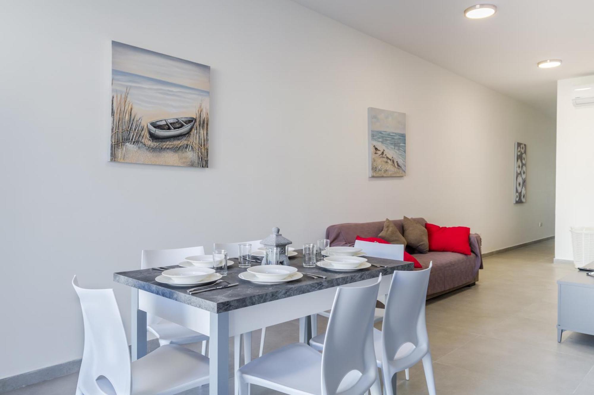 Spacious Brand New Apartment Hc Balcony 3 Bdr 2 Bth Bugibba St. Paul's Bay Esterno foto