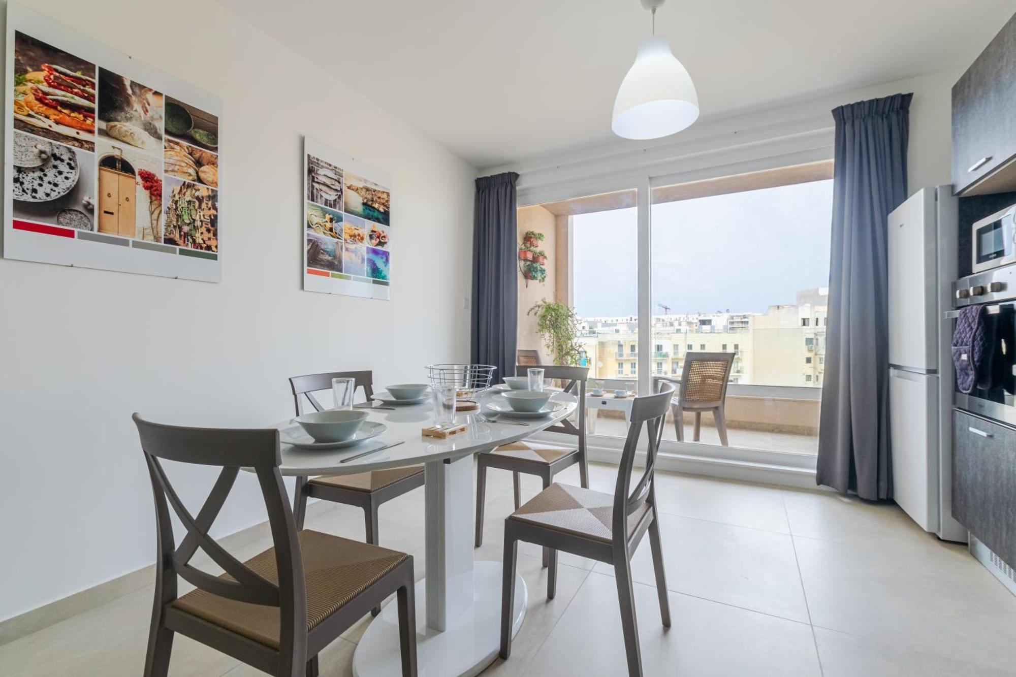 Spacious Brand New Apartment Hc Balcony 3 Bdr 2 Bth Bugibba St. Paul's Bay Esterno foto