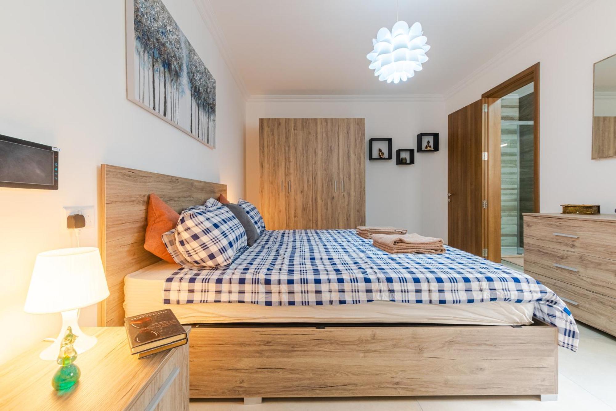 Spacious Brand New Apartment Hc Balcony 3 Bdr 2 Bth Bugibba St. Paul's Bay Esterno foto