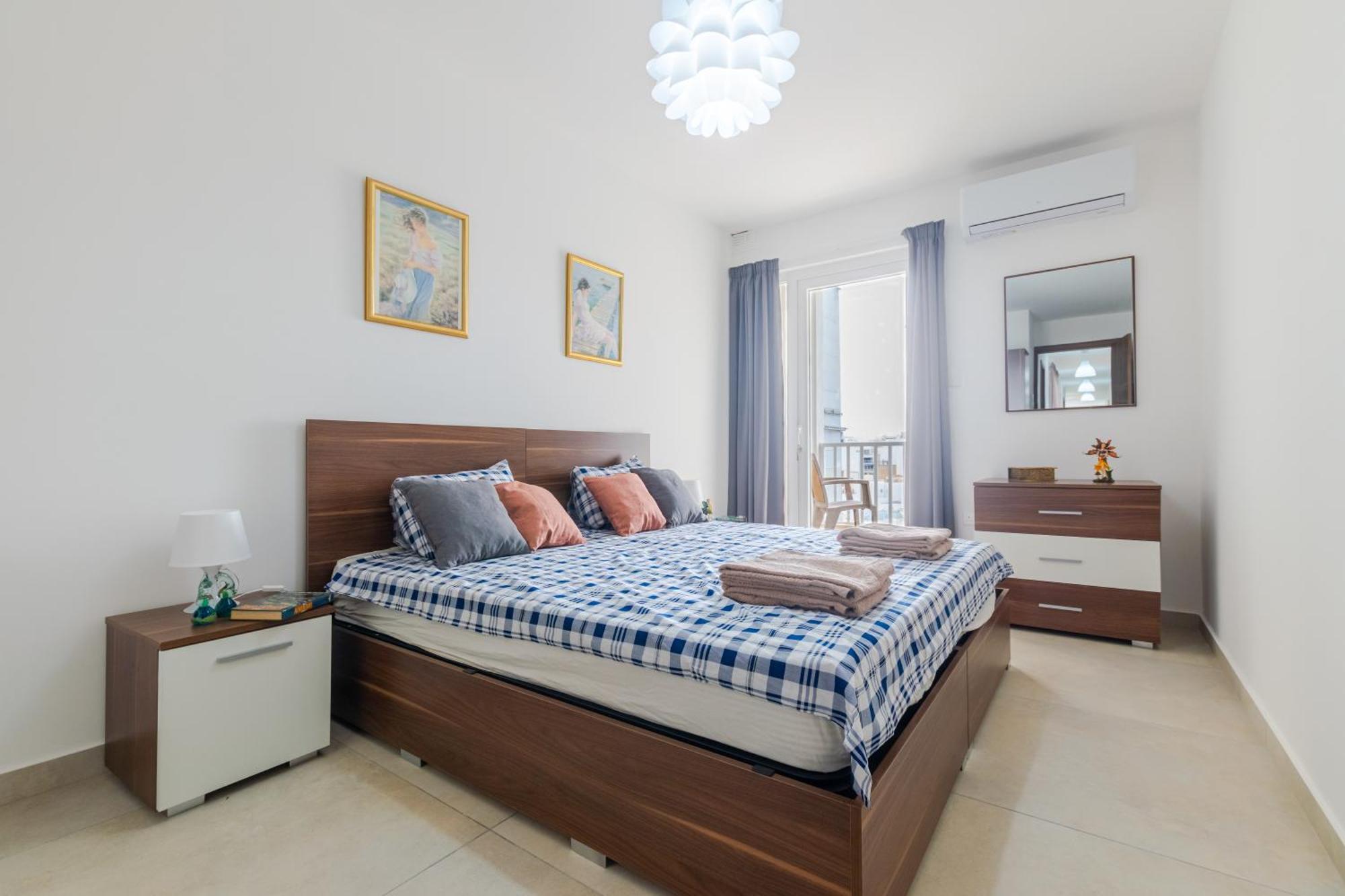 Spacious Brand New Apartment Hc Balcony 3 Bdr 2 Bth Bugibba St. Paul's Bay Esterno foto