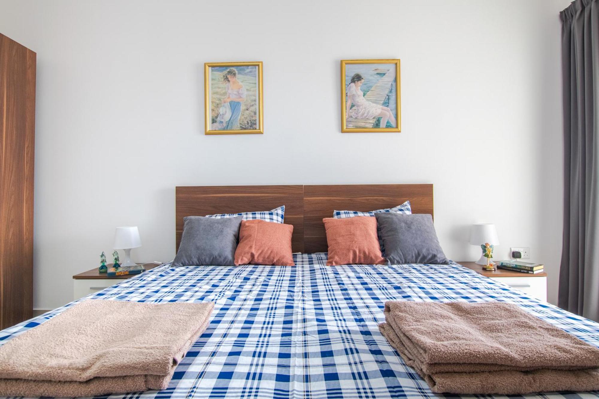 Spacious Brand New Apartment Hc Balcony 3 Bdr 2 Bth Bugibba St. Paul's Bay Esterno foto